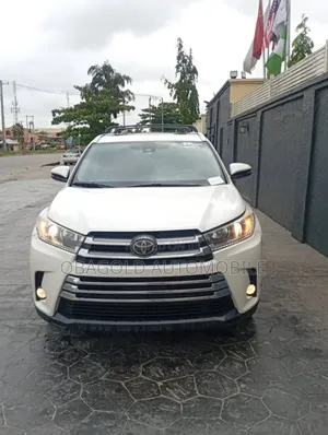 Toyota Highlander Limited 4x4 V6 (3.5L 6cyl 8A) 2018 White