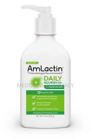 Amlactin Daily Nourish Lotion With 12% Lactic Acid Aha