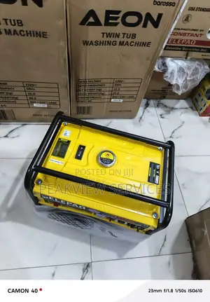 Elepaq 3.5kva Generator –Low Fuel Use, High Output (Sv5800)