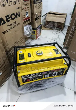 Powerful 3.5kva Elepaq Sv5800 – Manual Start With Avr Tech