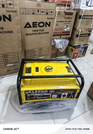 Fuel-Efficient Power –Elepaq Sv5800 Manual Start Generator