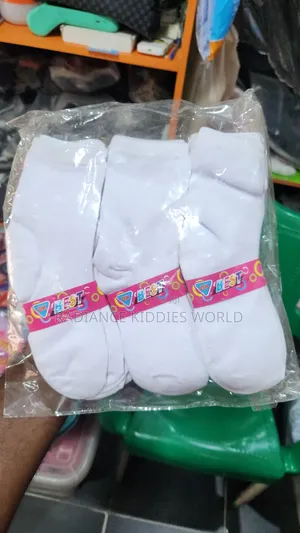 White School Socks for Toddlers