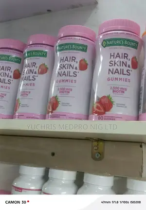 Nature's Bounty Hair, Skin and Nail Gummies by 80