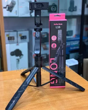 L16 Long Selfie Stick With Tripod Stand
