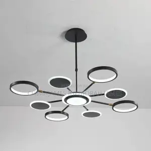 Modern Sputnik Led Ceiling Chandelier Live Room Decoration