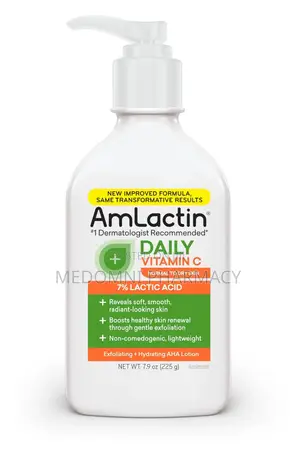 Amlactin Daily Vitamin C Lotion With 7% Lactic Acid 225g