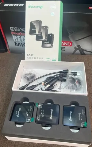 Baiwangli Sx39 Wireless Noise Canceling Microphone System