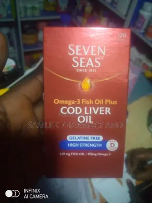 Seven Seas Omega 3 Fish Oil Plus Cod Liver Oil -120caps