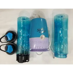 Shake N Take Smoothie Maker Juice Mini Blender 2 Bottles