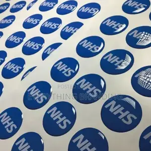 Round Dome Label Stickers for Products Packaging