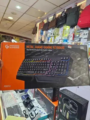 Porodo Metal Frame Gaming Keyboard