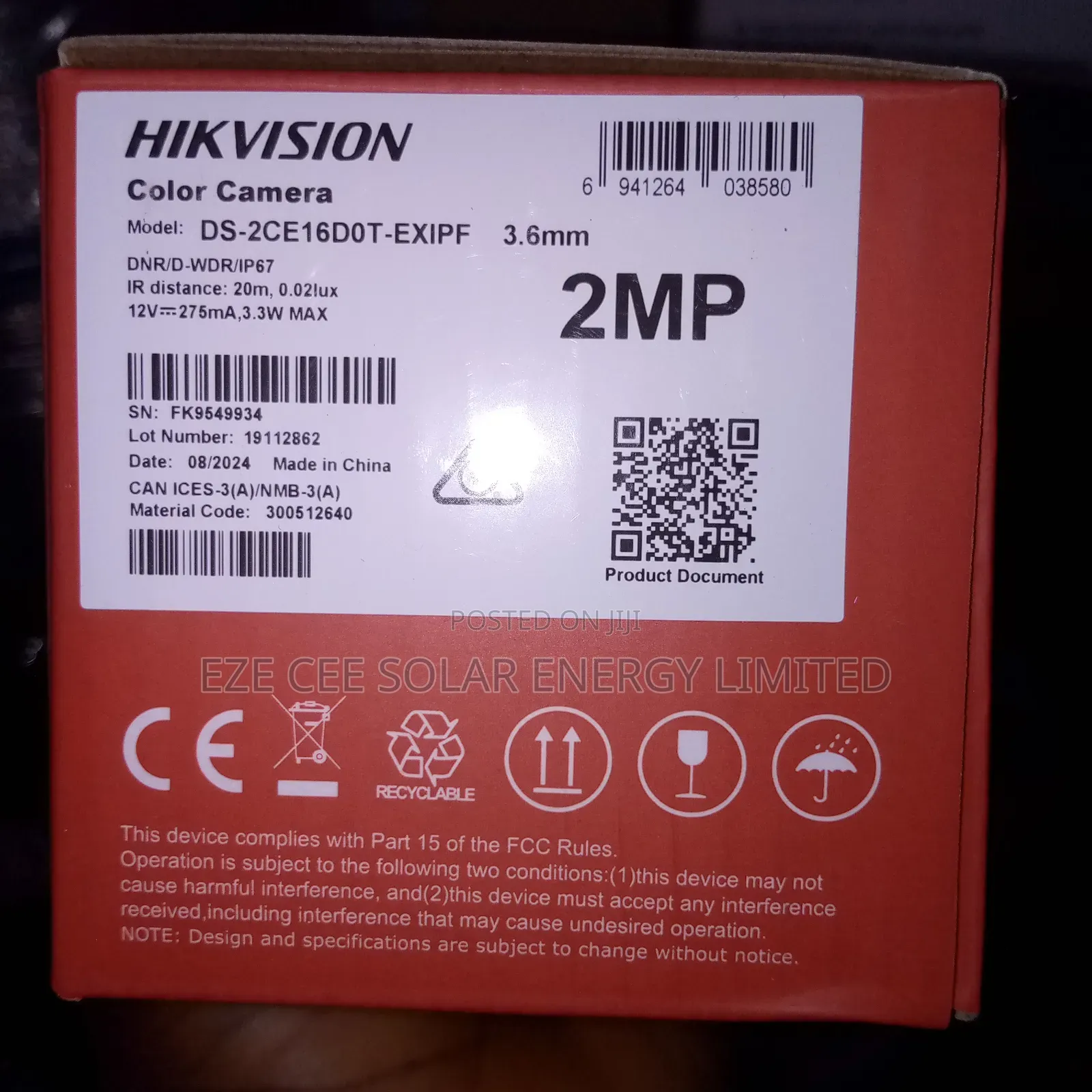 2mp Analog Camera