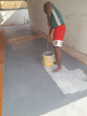 Stamped Concrete Floor
