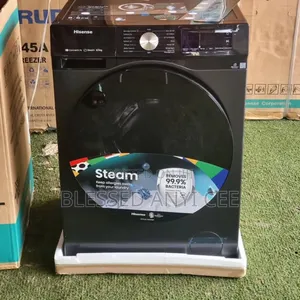 New Hisense 8kg Inverter Automatic Wash/Dryer Front Loader