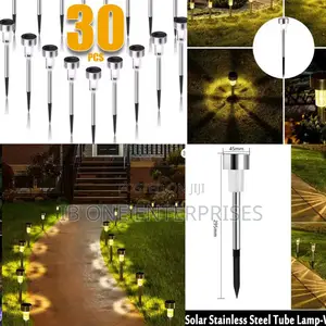 No Wires, No Bills, Pure Color: 30packs Garden Solar Lights