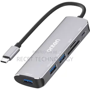 Onten Otn-95116d 6 in 1 Usb-C Multi-Function Hub
