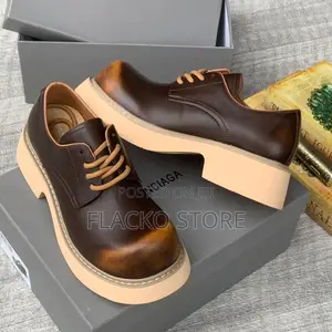 Original Balenciaga Derby Chunky Sole Shoes
