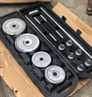 New Set Of 50kg Dumbells