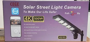 4g Solar Street Lights With Camera