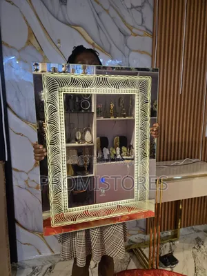 Big Luxury Square Led Mirror(60x80cm)
