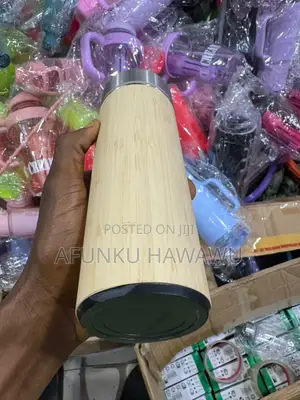 Bamboo Temperature Flask