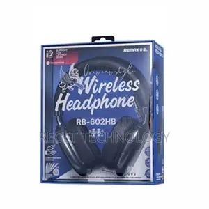 Remax Rb-602hb Wireless Headphone-Black