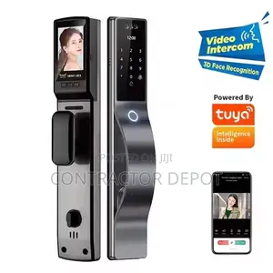 Smart Door Lock With 3d Face Intercom