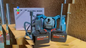 Hitachi Cordless Mixer Machine X Batteries