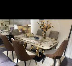 6 Seaters High Quality Dinning Set