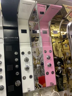 Led Lights Power Shower/Pink/Black (Gold)