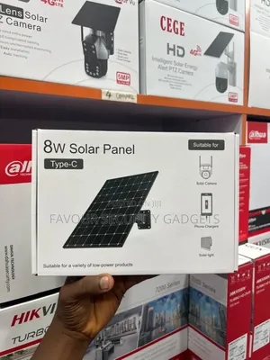 8w PTZ Solar Panel