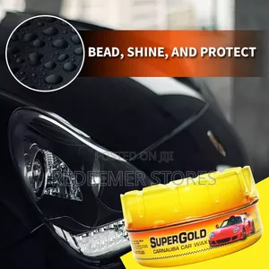 Carnauba Wax Car Polish Paste and Water-Beading Protection