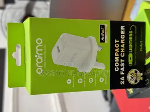 Oraimo Ocw-u66s+L53 Fast Charger – 2a Output – Led Charging
