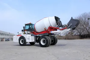 3.5cbm 4x4 Hydraulic Self Loader Concrete Mixer