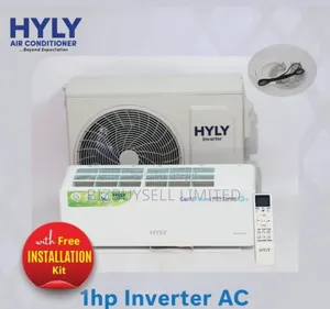 1hp Hyly Inverter Air Condition With Installation Kit/Wire.