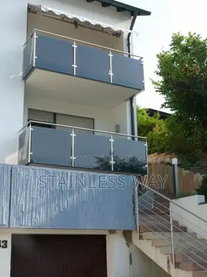 Stainless Handrail Glass