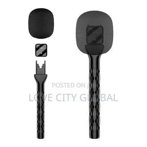 Handheld Microphone Mount Portabl Mic Stick Lapel Mic Holder