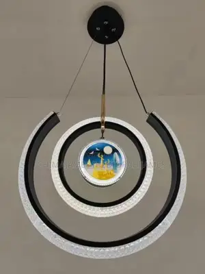 Nordic Creative Moon Led Pendant Light Modern Projection