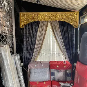 Quality Curtains With Antique Board Plain And Pattern