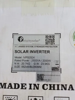 Felicity Inverter Ivps 2.5kva 24v