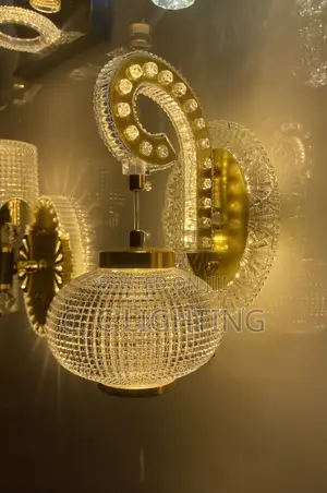 Modern Crystal Acrylic Led Wall Lamp for Living Room