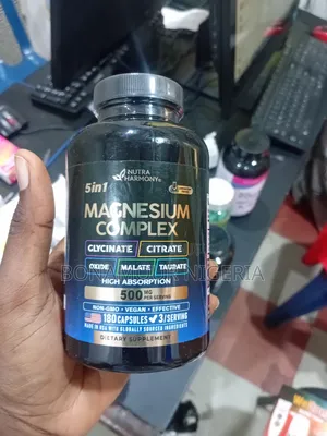 Nutra Harmony 5 in 1 Magnesium Complex 500mg X180 Caps