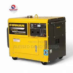 Firman 5kva Sound Proof Key Start Generator - Sdg7000se