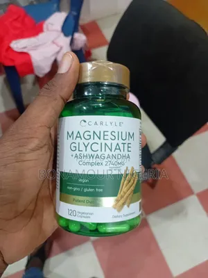 Carlyle Magnesium Glycinate + Ashwagandha 2740mg X120 Caps