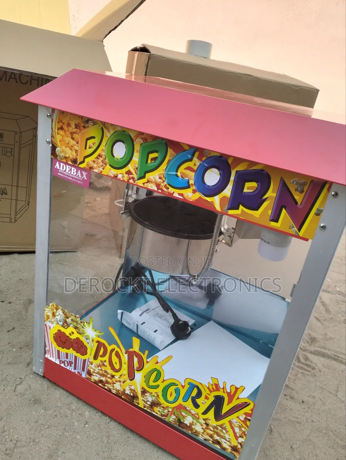 Electric Popcorn Machine