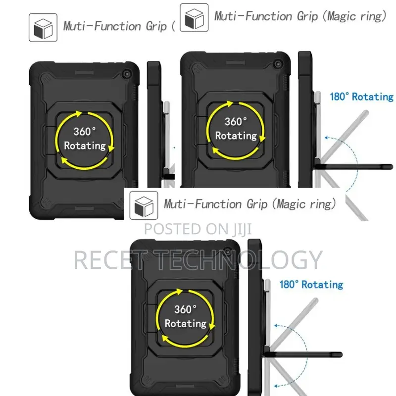 Amazon Fire Hd8 Drop Shockproof Case Black