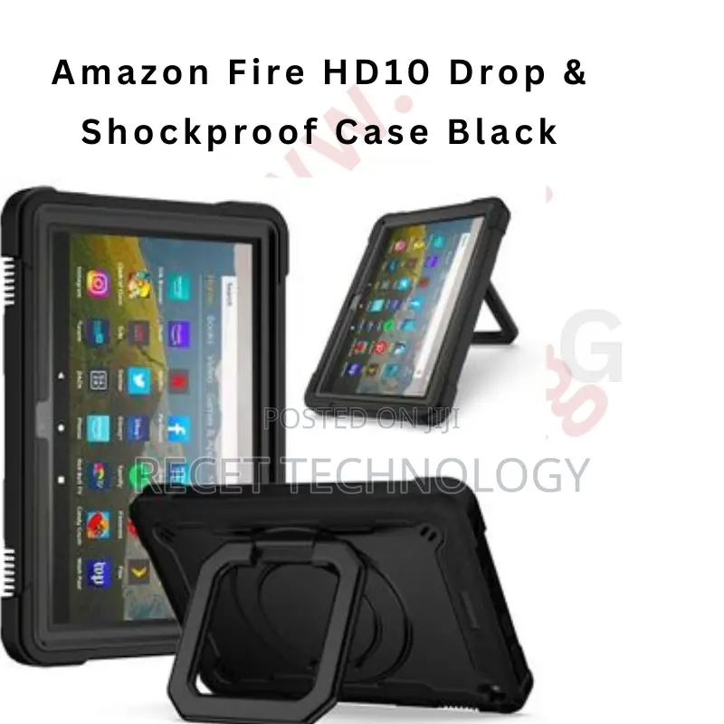 Amazon Fire Hd10 Drop Shockproof Case Black