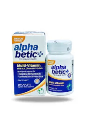 Alphabetic for Diabetic Health Multivitamin X30 Caps