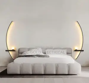 Nordic Led Wall Lamp Stripes Wall Sconce for Bedroom Bedside