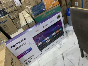 Polystar 55 Inches Smart Tv With Wide Color Gamut